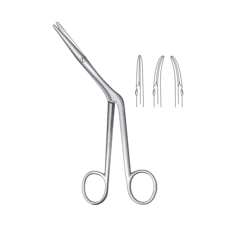KNIGHT TONSIL AND NASAL SCISSORS Straight 18 cm