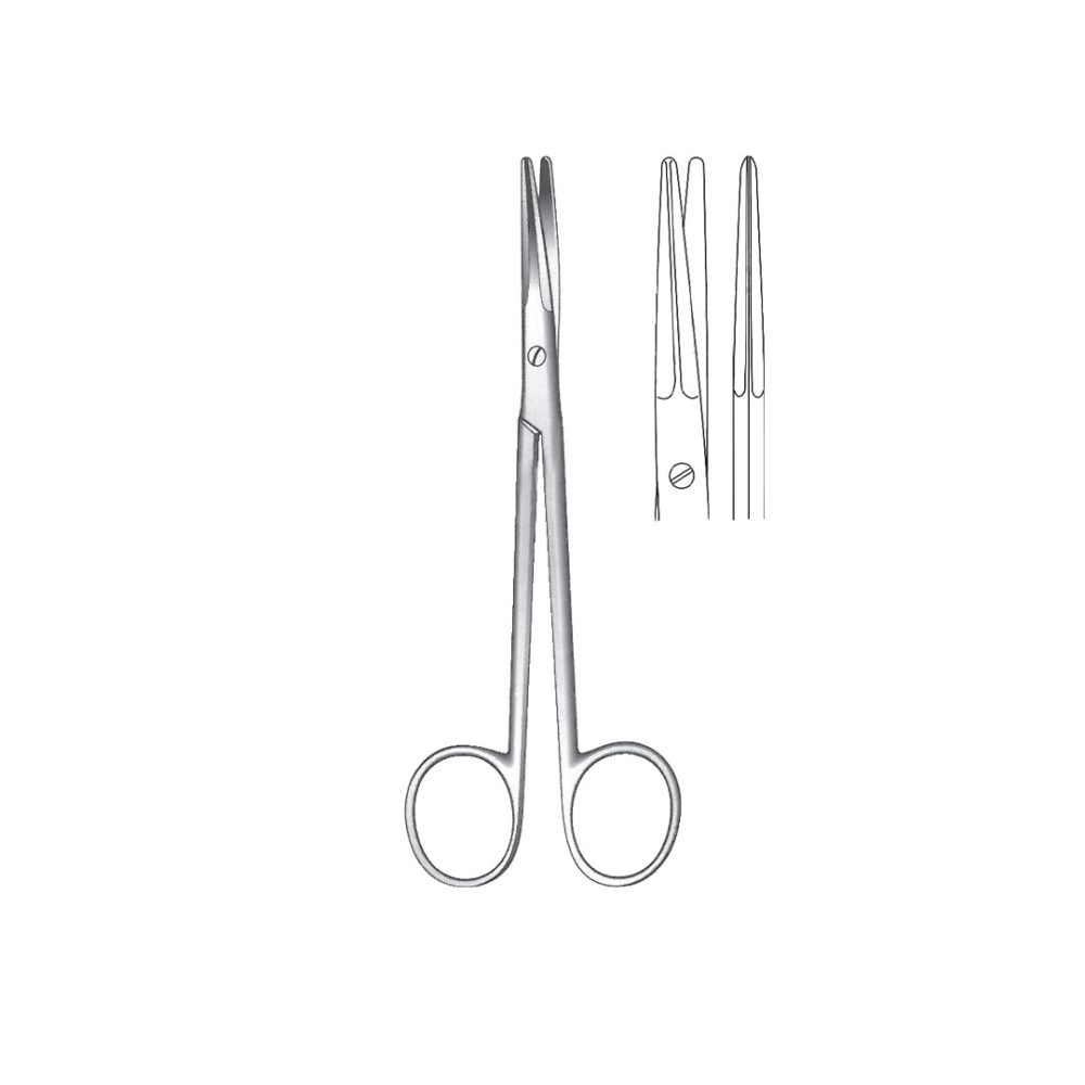 FINE OPERATING SCISSORS Straight 14 cm / 5 1/2 Inches  A-SCR-452