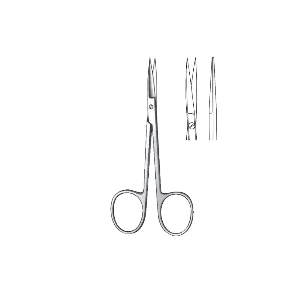 IRIS-FINE FINE OPERATING SCISSORS Straight  Round 10.5 cm / 41/4 A-SCR-459