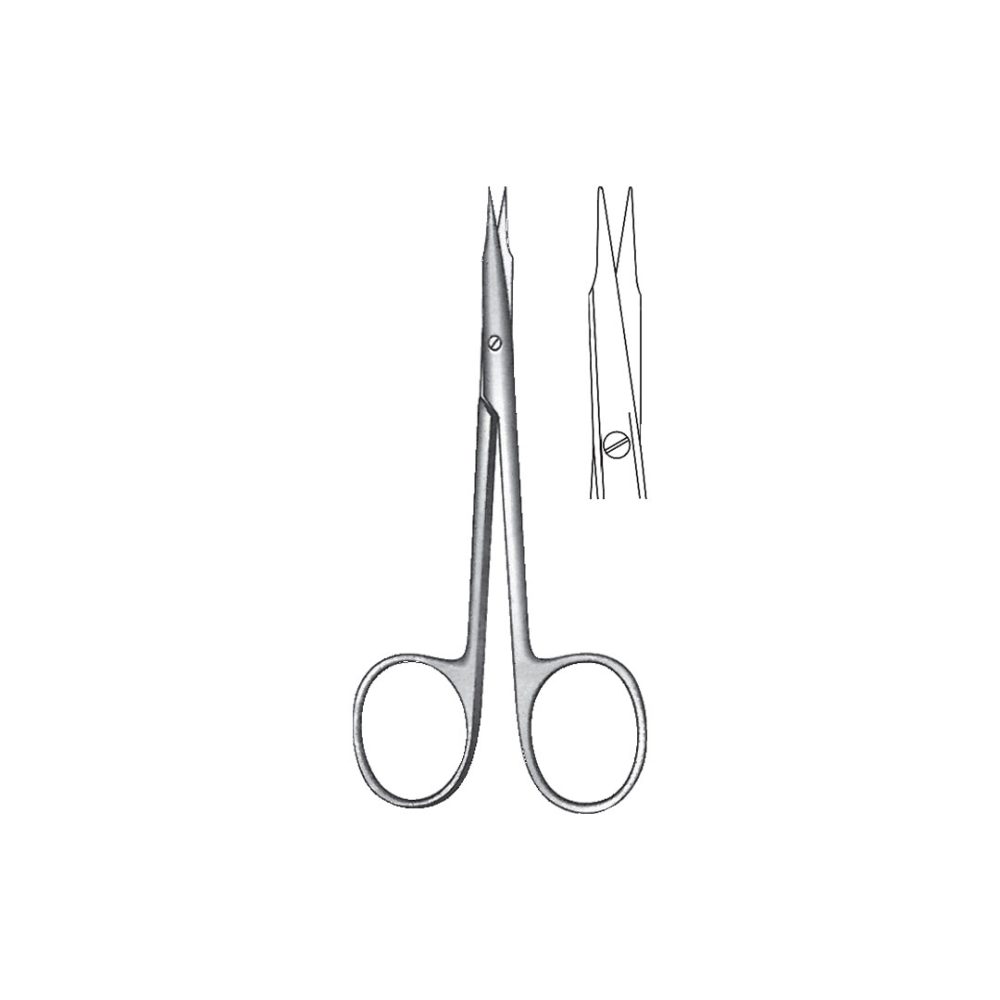 STEVEN FINE OPERATING SCISSORS With large rings   Blunt 11 cm / 4 1/2 Inches  A-SCR-467