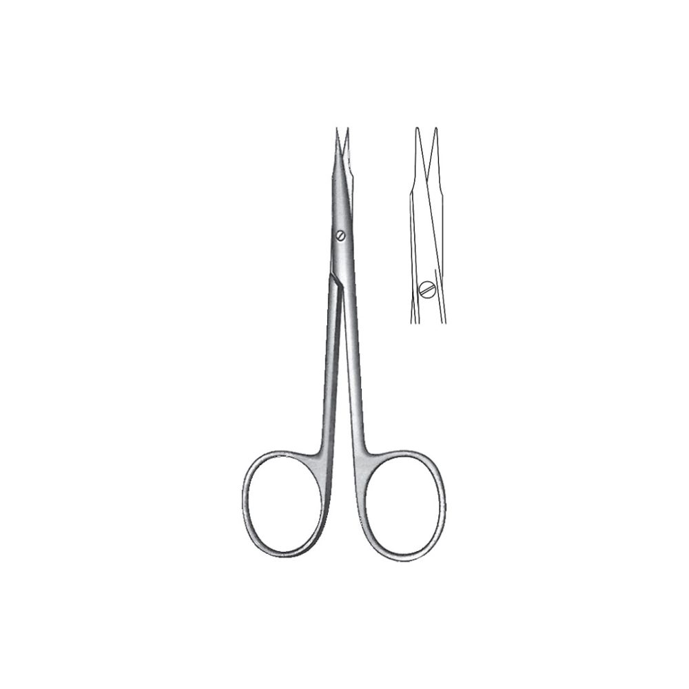 STEVEN FINE OPERATING SCISSORS With large rings   Blunt 10 cm