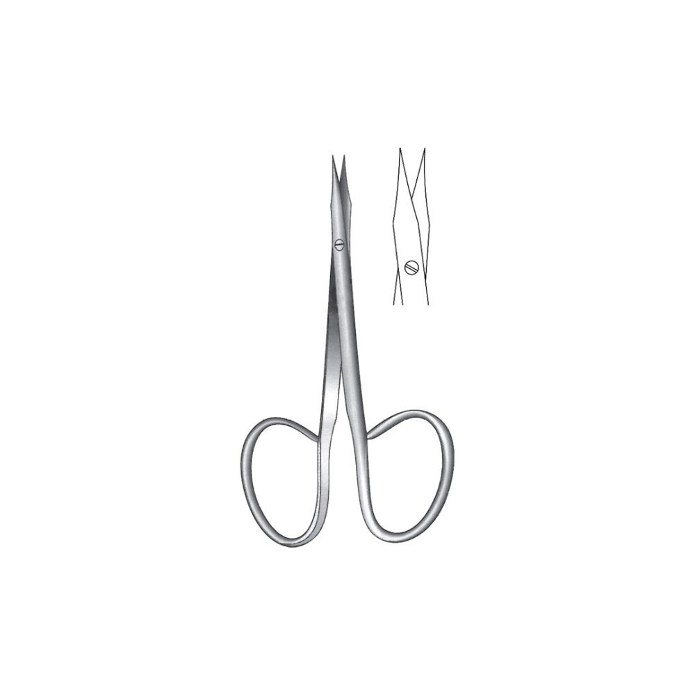 STEVENS-GRADLE FINE OPERATING SCISSORS (RIBBON TYPE) Sharp/Sharp  straight   Ribbon Tenotomy scissor