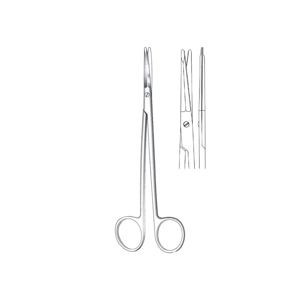 STELLA-S FACE-LIFT SCISSORS Straight  S-shaped  Toothed 18 cm