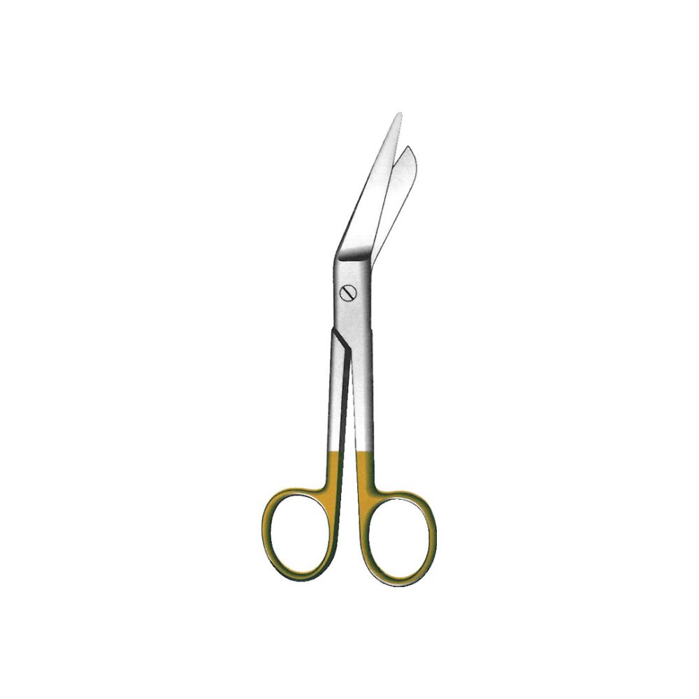 LISTER BANDAGE SCISSORS TC Gold 18 cm